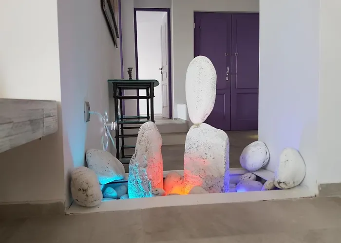 At Kiva-villa, Kampi, Kea, Cyclades, Greece